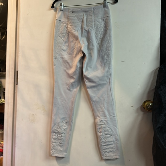 Athleta Peak Hybrid Fleece Tight in Light Grey - Picture 2 of 6